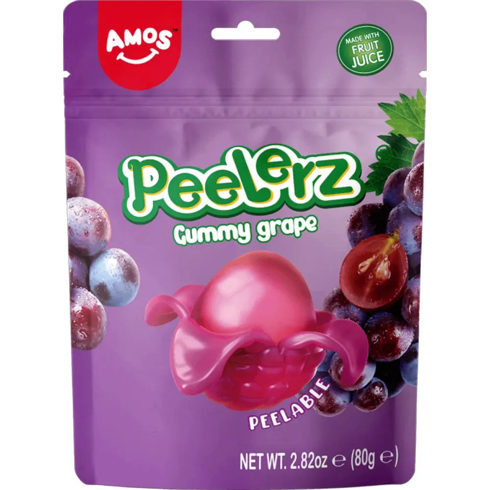Amos Peelerz Gummy Raisin 85g OhMyCandyBox