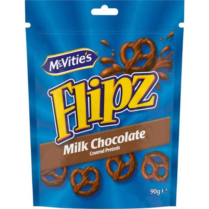 Flipz Pretzels Chocolat au Lait 90g OhMyCandyBox