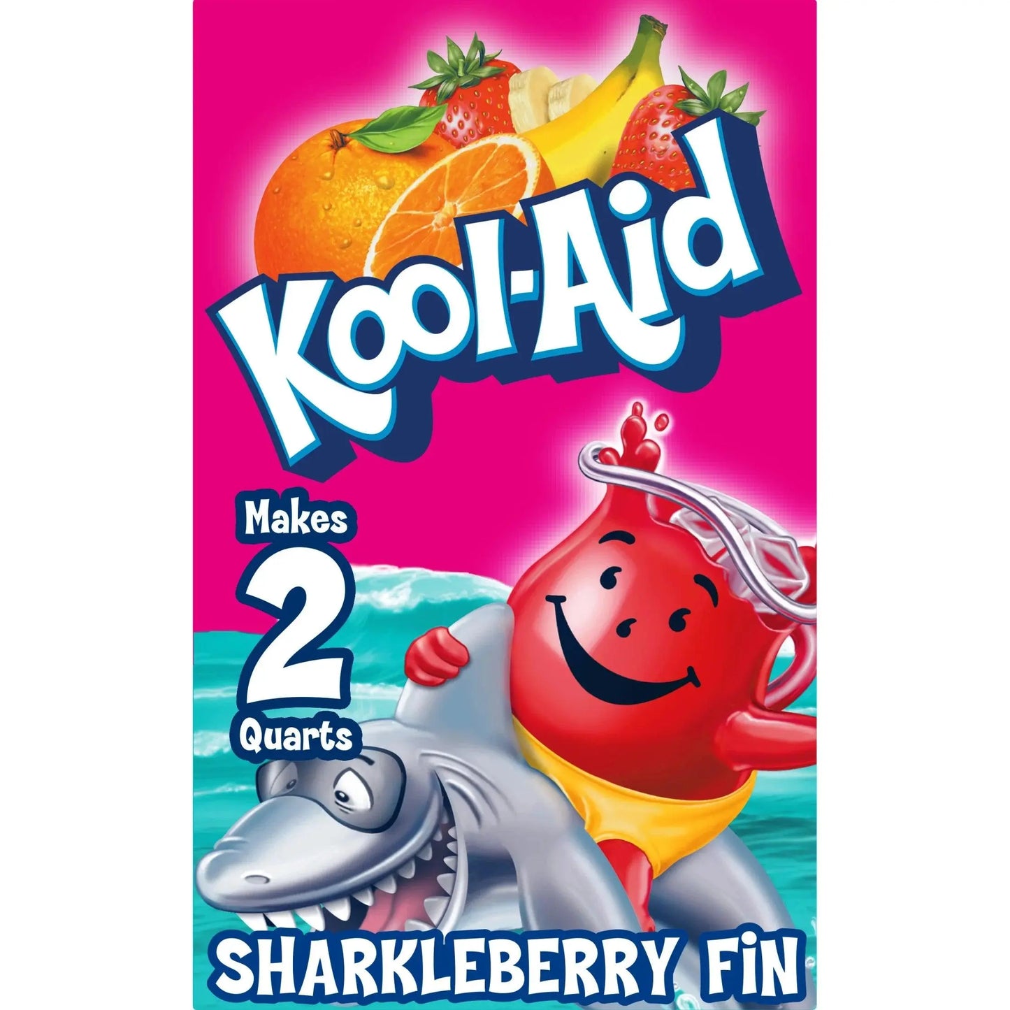 Kool-Aid Mélange à Boire Sharkleberry Fin 5g OhMyCandyBox