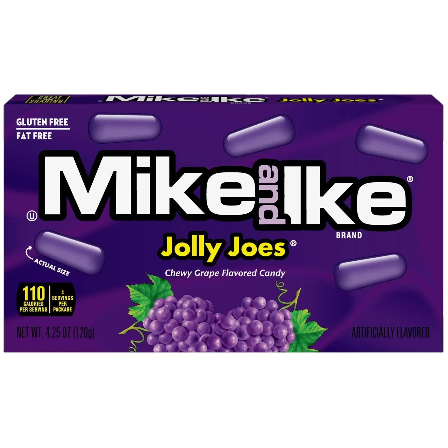Mike and Ike Jolly Joes 120g OhMyCandyBox