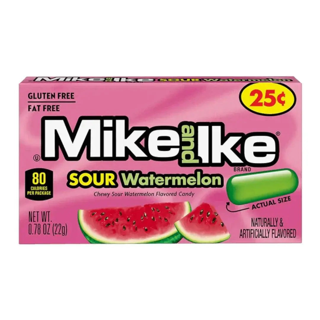 Mike and Ike Pastèque Acide 22g OhMyCandyBox