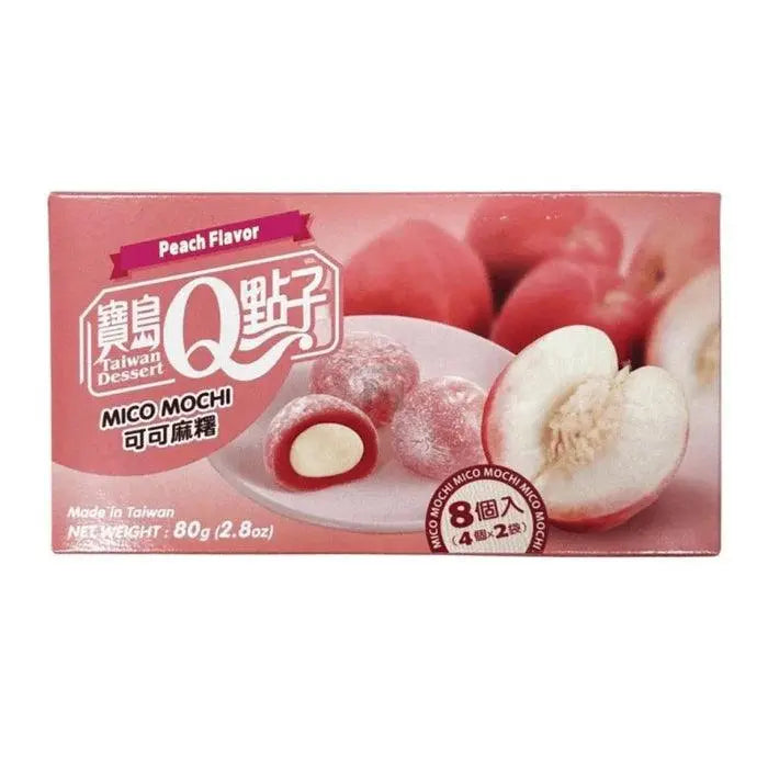 Mochi à la pêche Q Brand 80g OhMyCandyBox