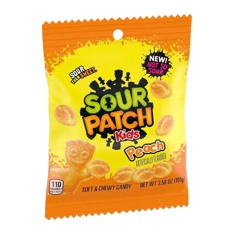 Sour Patch Kids Pêche 101g OhMyCandyBox