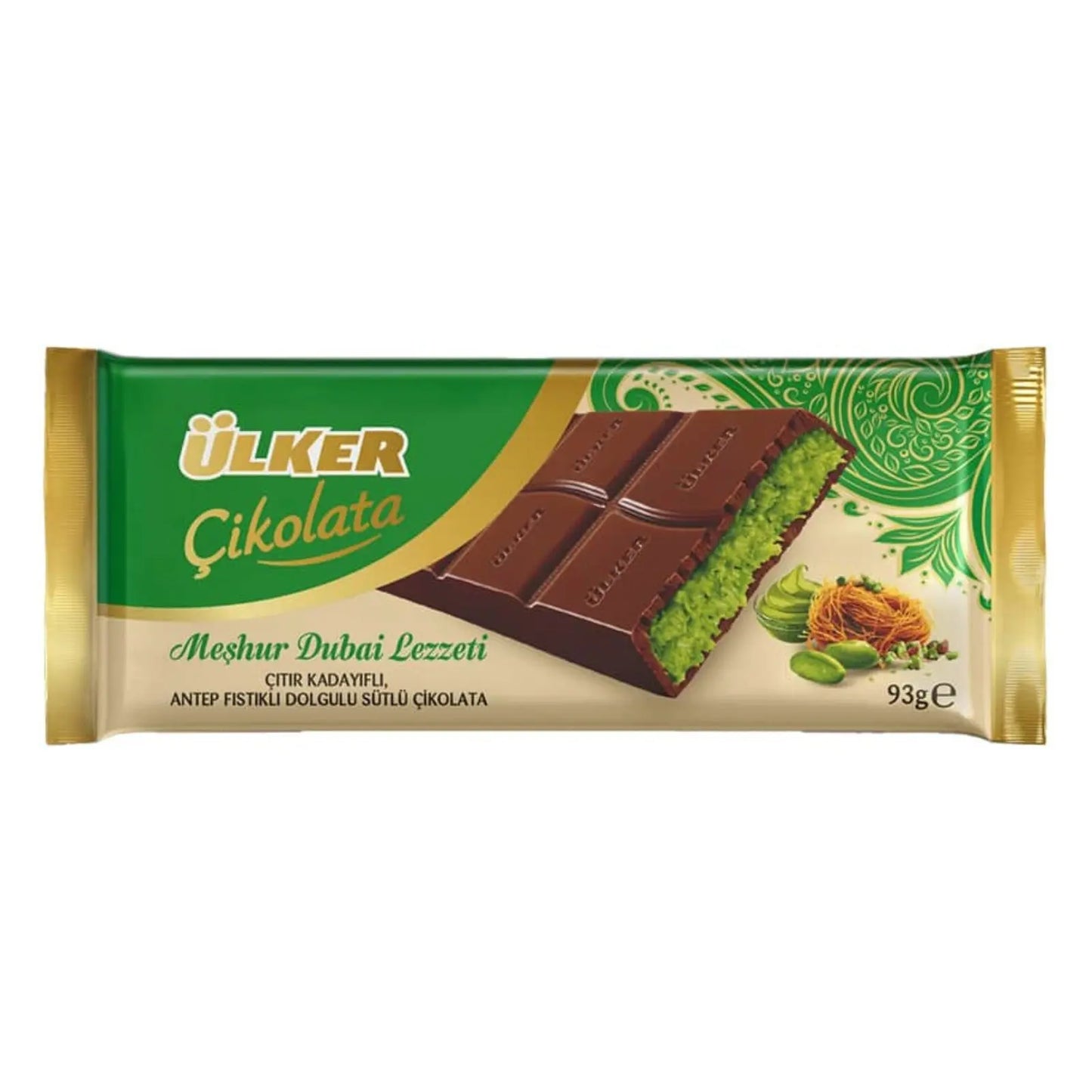 Chocolat Ülker Dubaï 93g OhMyCandyBox