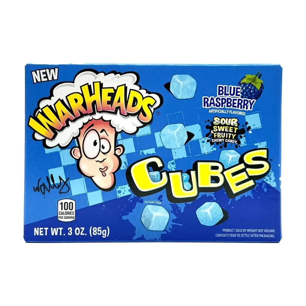 Warheads Cubes Framboise Bleue 85g OhMyCandyBox