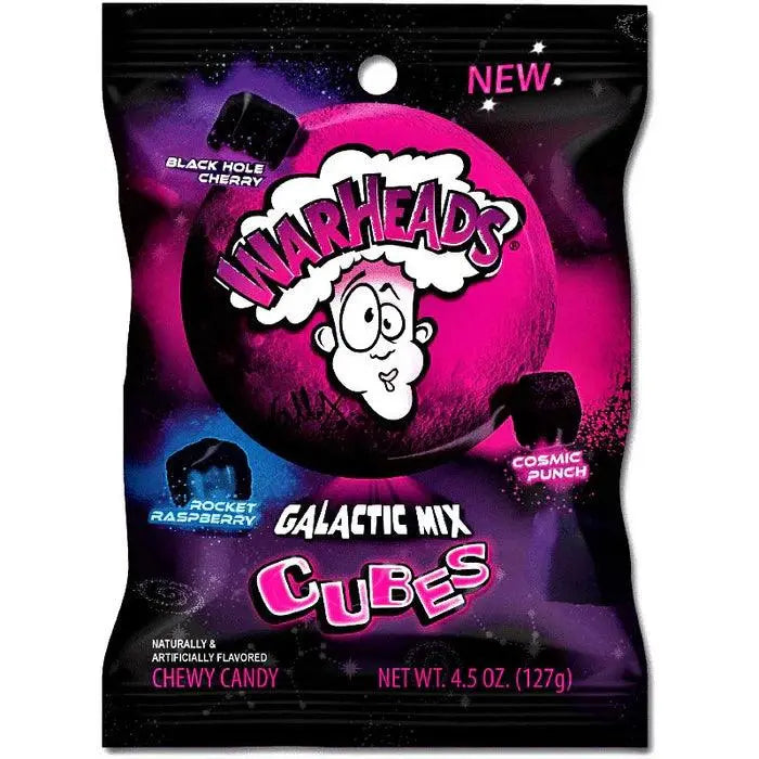 Warheads Cubes Galactiques 127g OhMyCandyBox