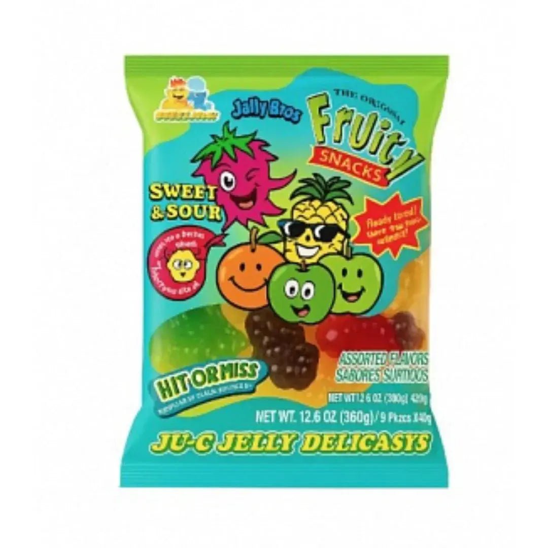Din Don Fruity's Ju-C Doux & Acide 360g OhMyCandyBox