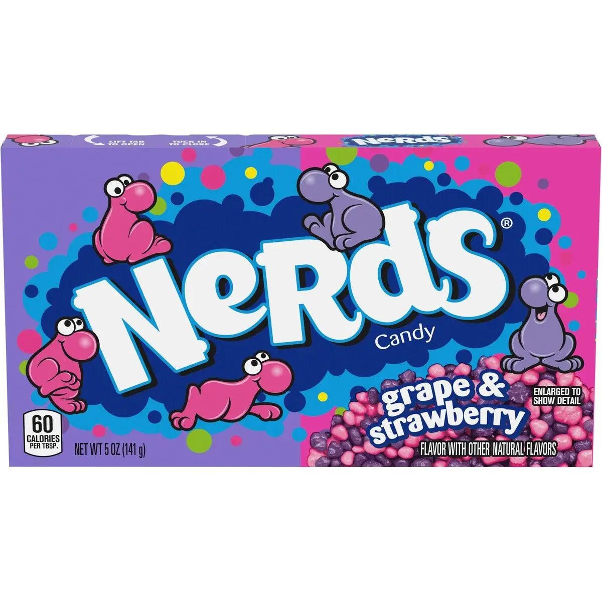 Nerds - Druif & Aardbei 141g OhMyCandyBox