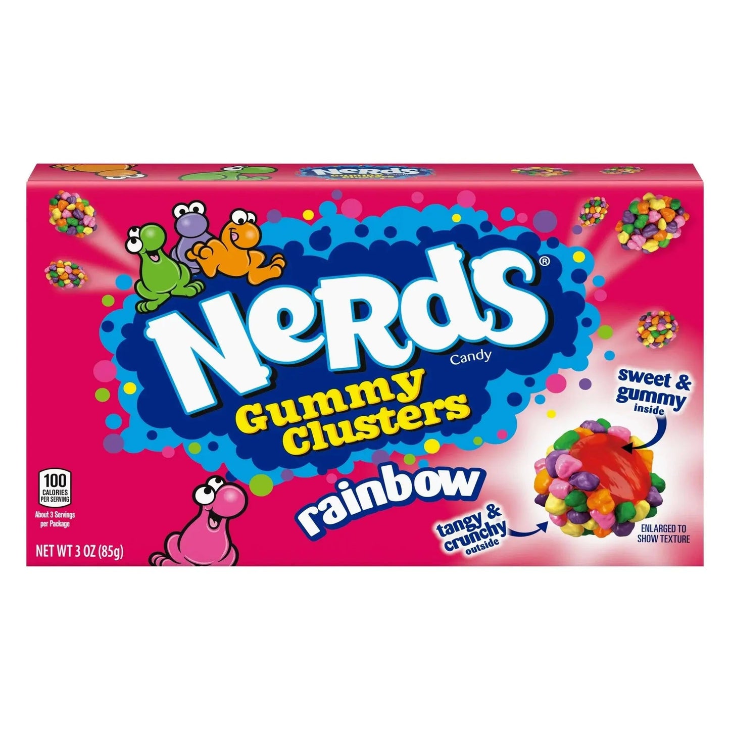 Nerds Gummy Clusters 85g OhMyCandyBox