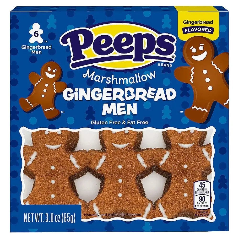 Peeps Bonhommes en Pain d'Épices en Guimauve 6-Pack 85g OhMyCandyBox