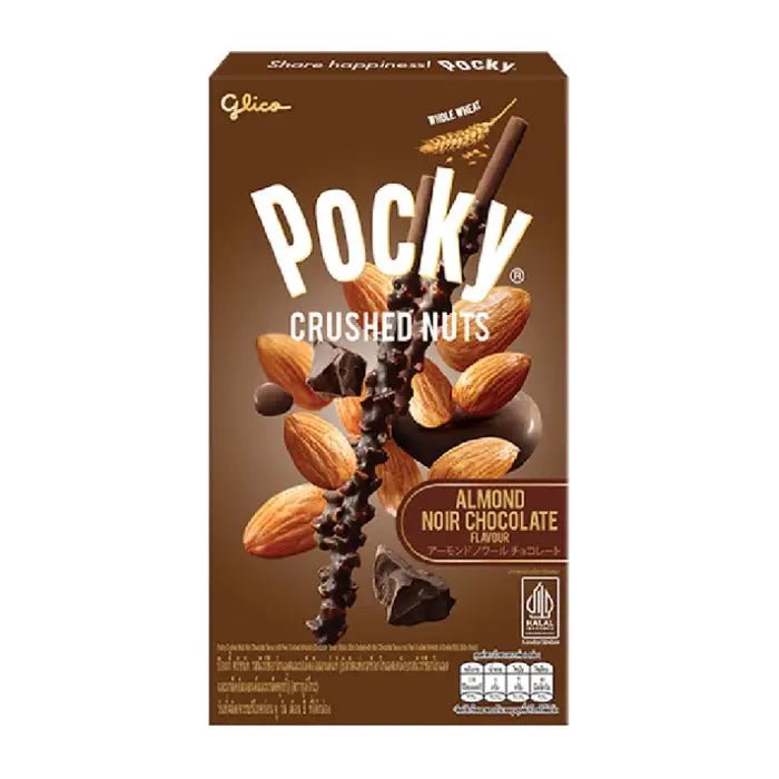 Pocky Verpulverde Noten Amandel Donkere Chocolade 25g OhMyCandyBox