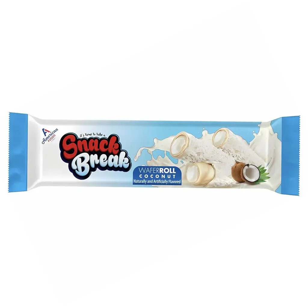 Snack Break Wafelrol Kokos 18g OhMyCandyBox