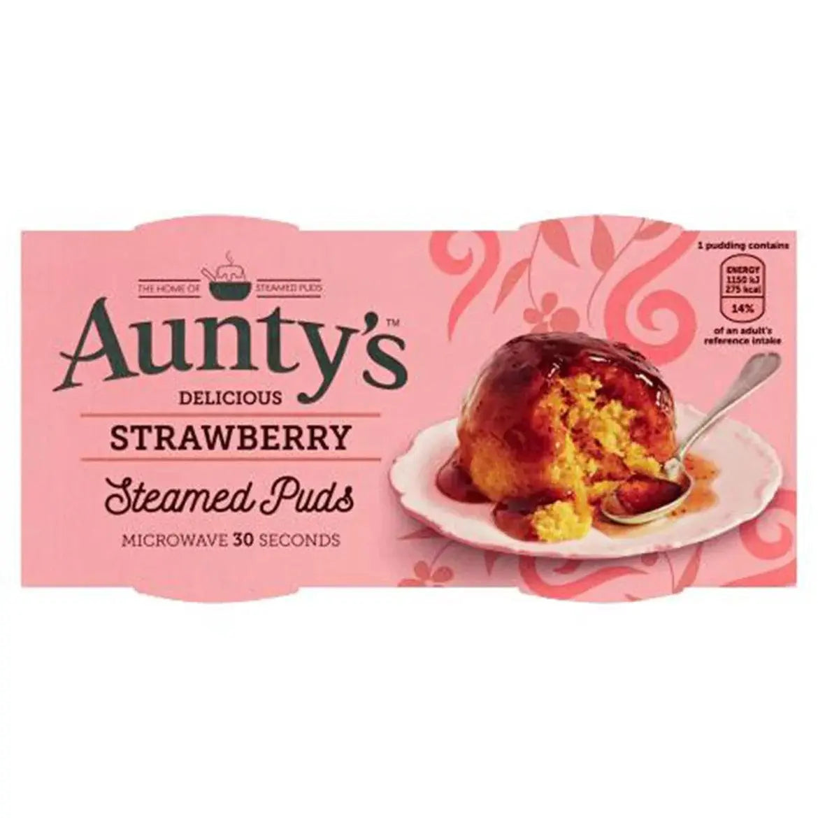 Poudings cuits délicieux d'Aunty à la fraise 190g OhMyCandyBox