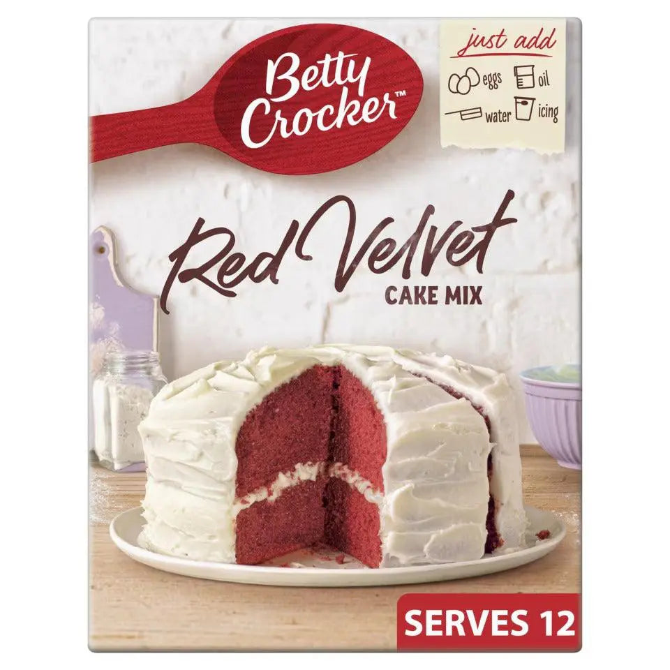 Betty Crocker Mélange à Gâteau Red Velvet 425g OhMyCandyBox