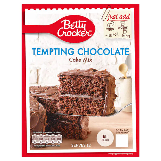 Mélange à gâteau Betty Crocker Chocolat Tentant 425g OhMyCandyBox