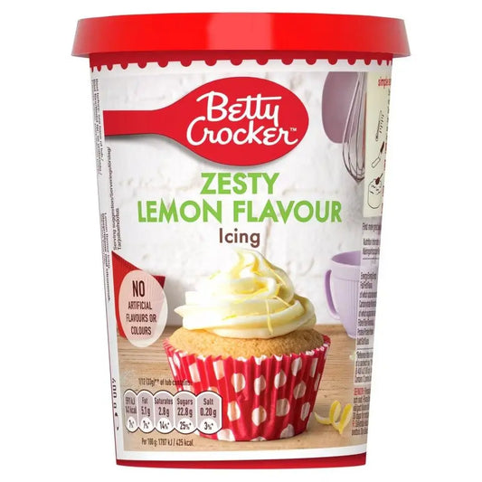 Glaçage Betty Crocker Citron Zesty 400g OhMyCandyBox