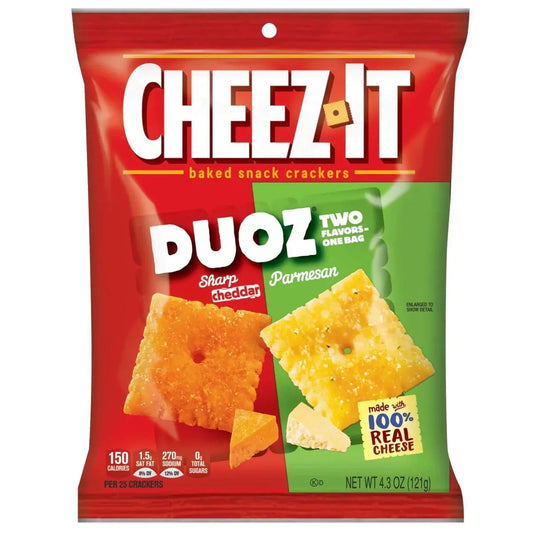 Cheez-It Duoz Cheddar Fort Parmesan 121g OhMyCandyBox