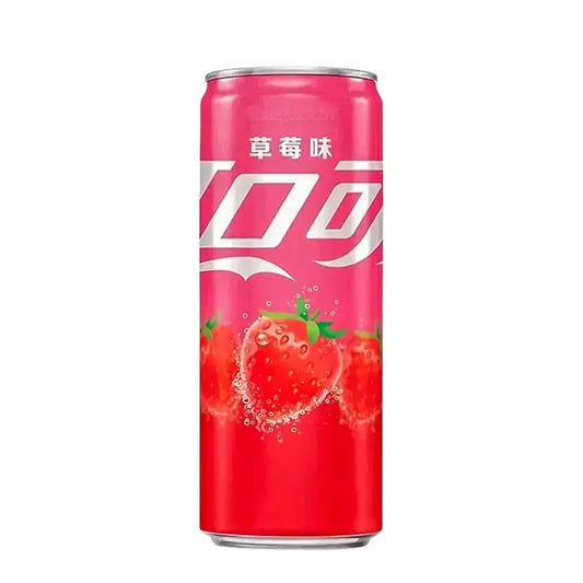 Coca Cola Aardbei 330ml OhMyCandyBox