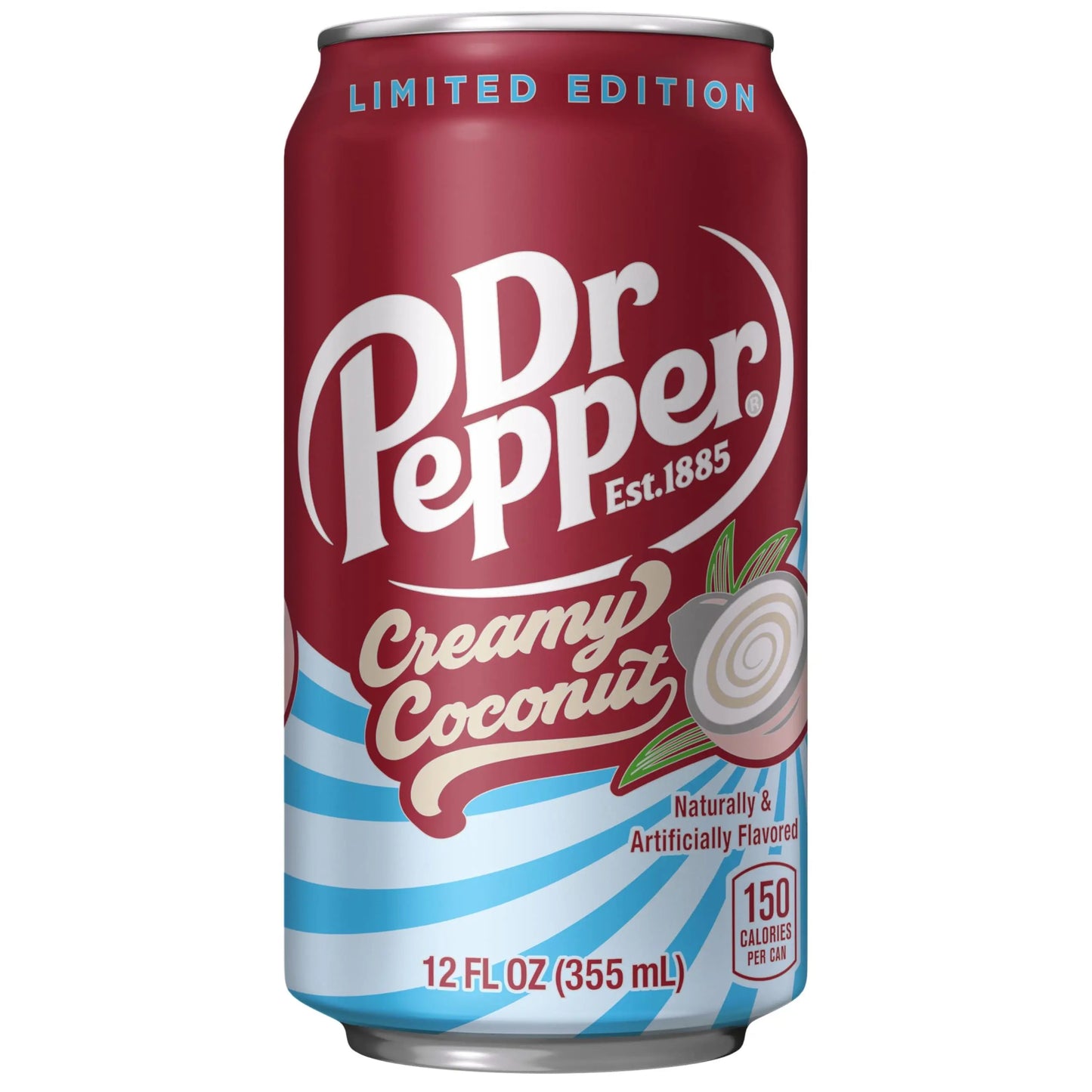 Dr Pepper Creamy Coconut 355ml - Limited Edition OhMyCandyBox