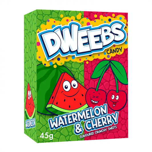 Dweebs Watermeloen & Kers 45g OhMyCandyBox
