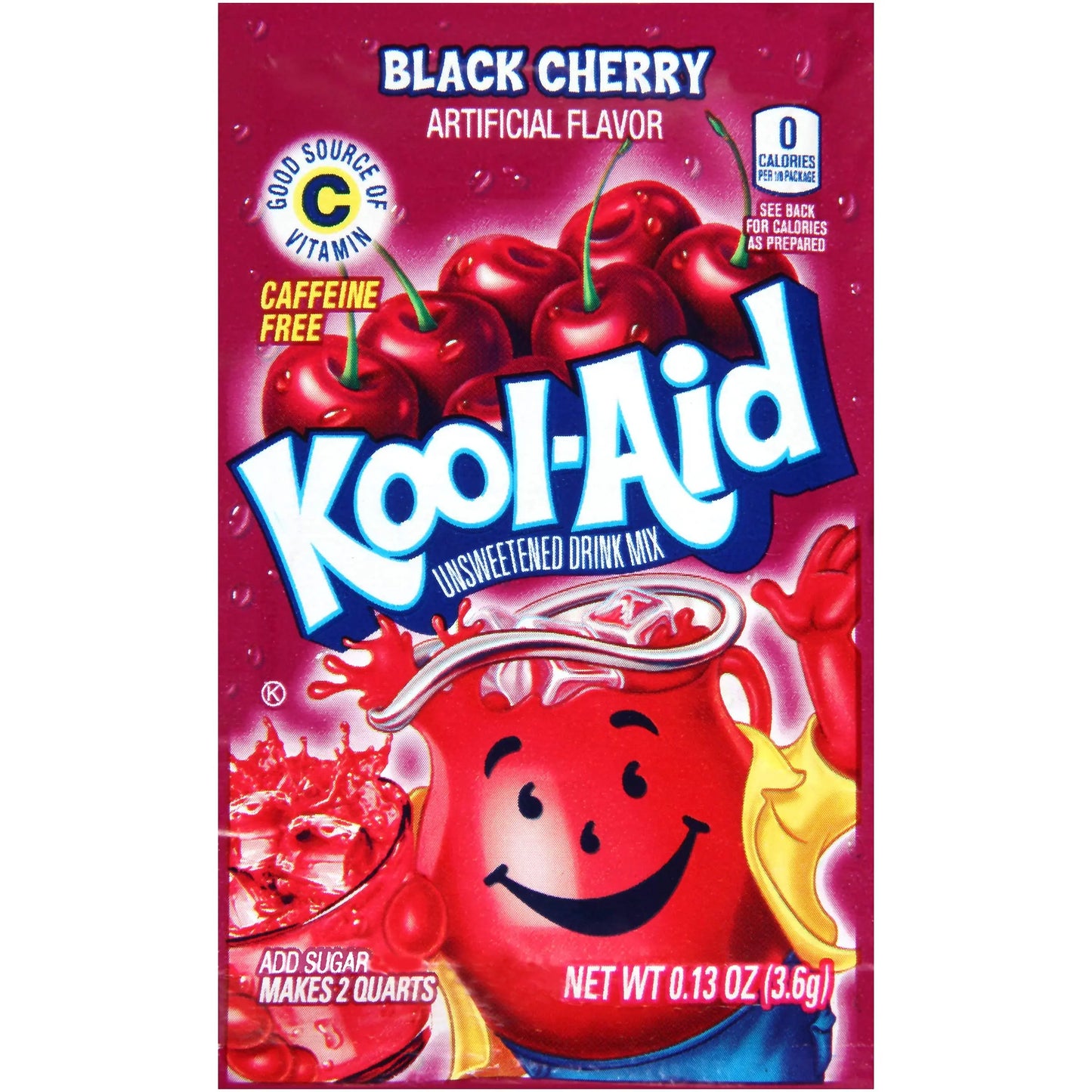 Kool-Aid Mélange à Boire Cerise Noire 7g OhMyCandyBox