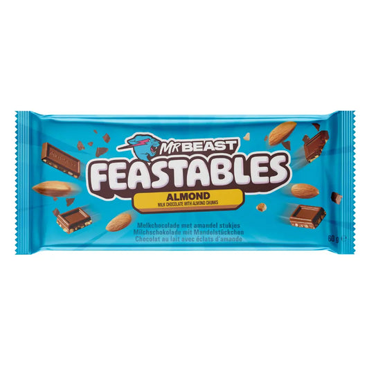 MrBeast Feastables Amande 60g OhMyCandyBox