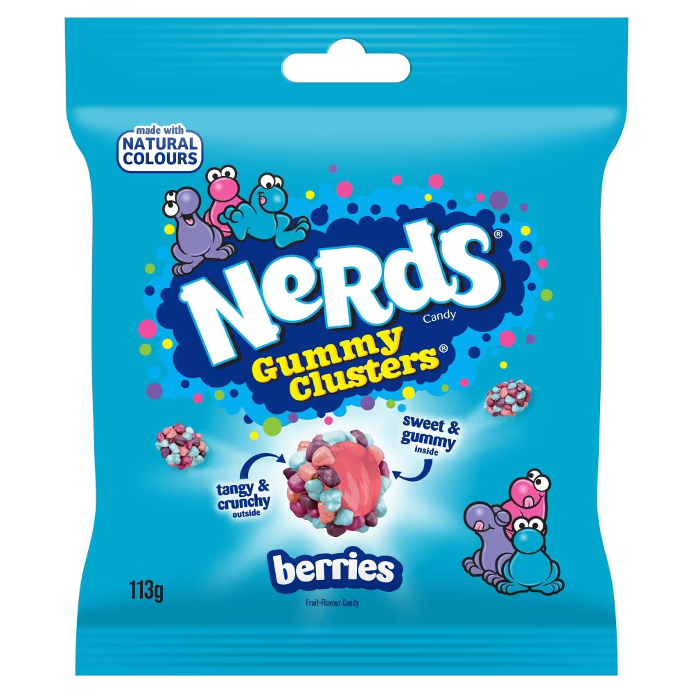 Nerds Gummy Clusters Baies 113g OhMyCandyBox