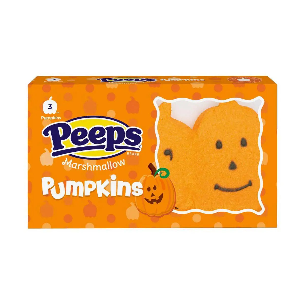 Peeps Citrouilles en Guimauve (3 pièces) 43g OhMyCandyBox