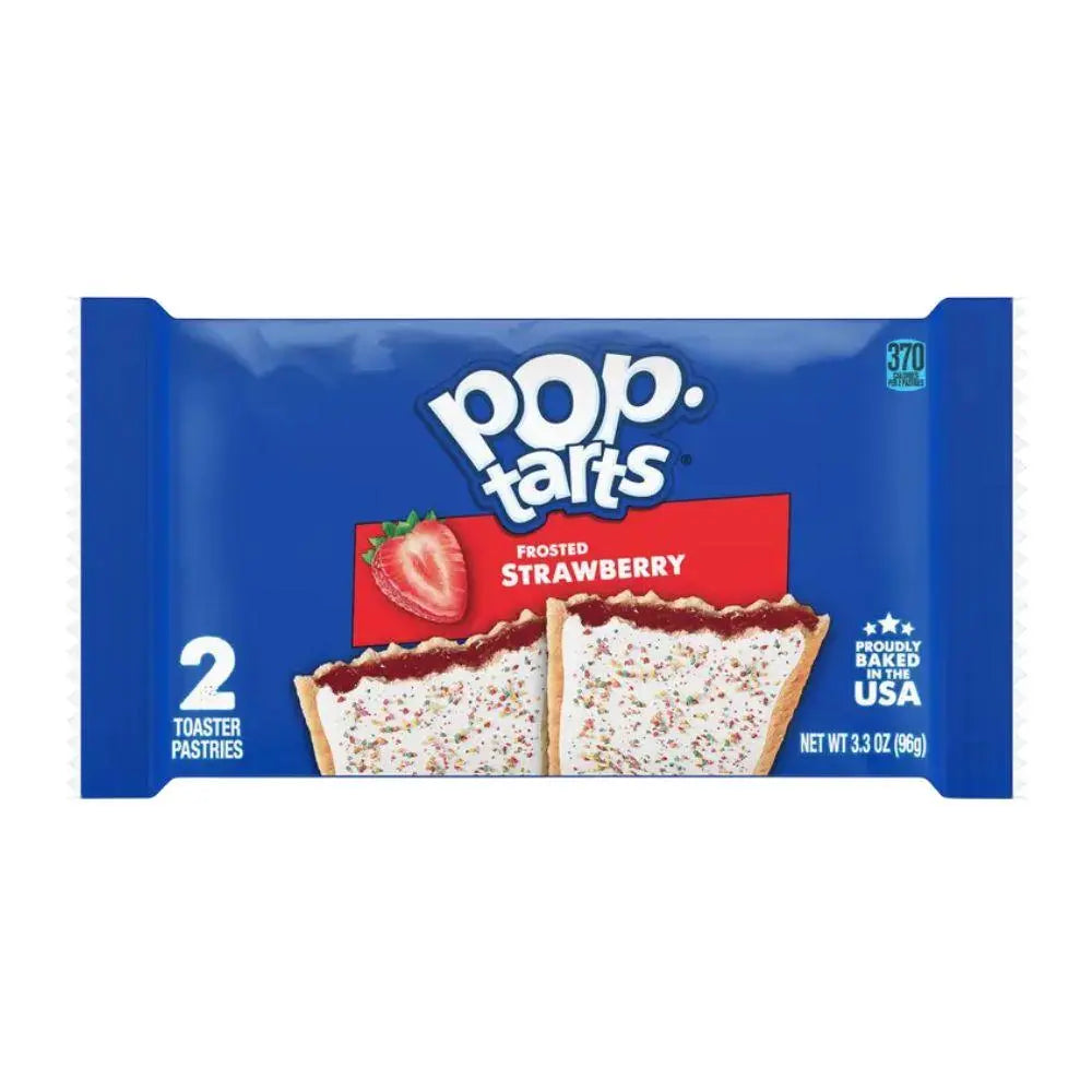 Pop-Tarts Frosted Aardbei 96g OhMyCandyBox