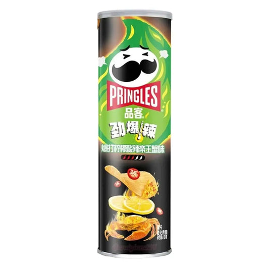 Pringles Crabe au Citron Épicé 110g OhMyCandyBox