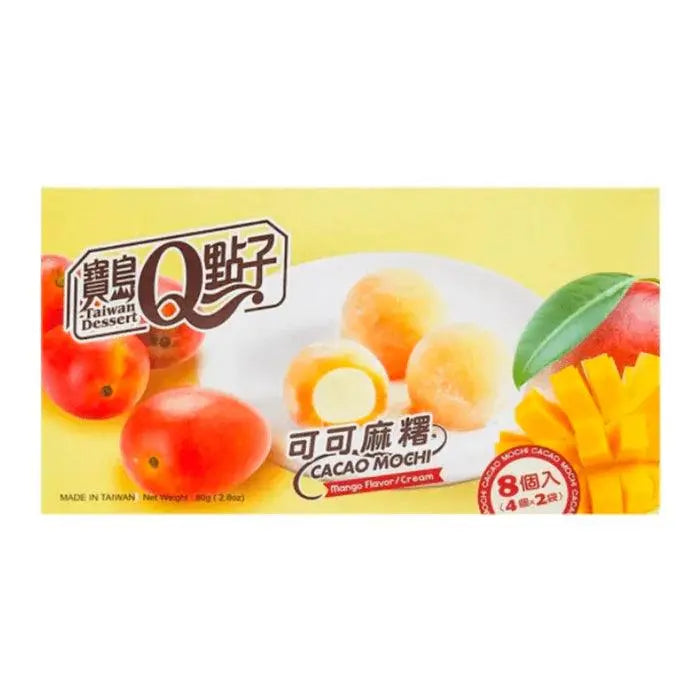 Mochi à la mangue au cacao Q Brand 80g OhMyCandyBox