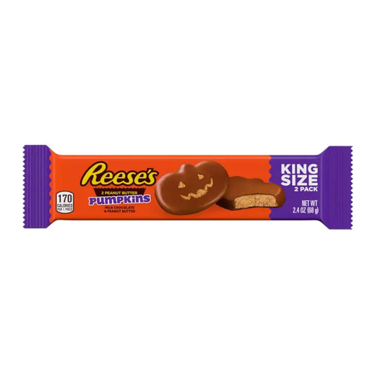 Reeses Pindakaas Pompoen King Size 68g OhMyCandyBox