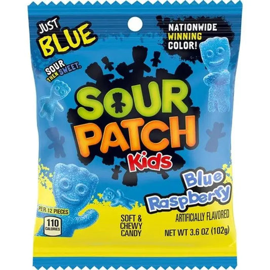 Sour Patch Kids Framboise Bleue 102g OhMyCandyBox