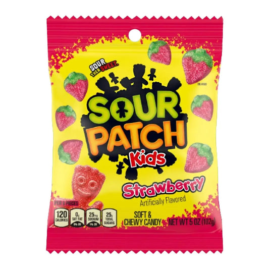 Sour Patch Kids Fraise 102g OhMyCandyBox