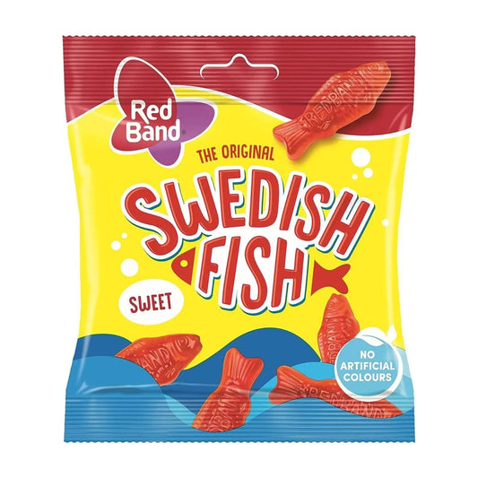 Poissons Suédois Rouge Band 100g OhMyCandyBox