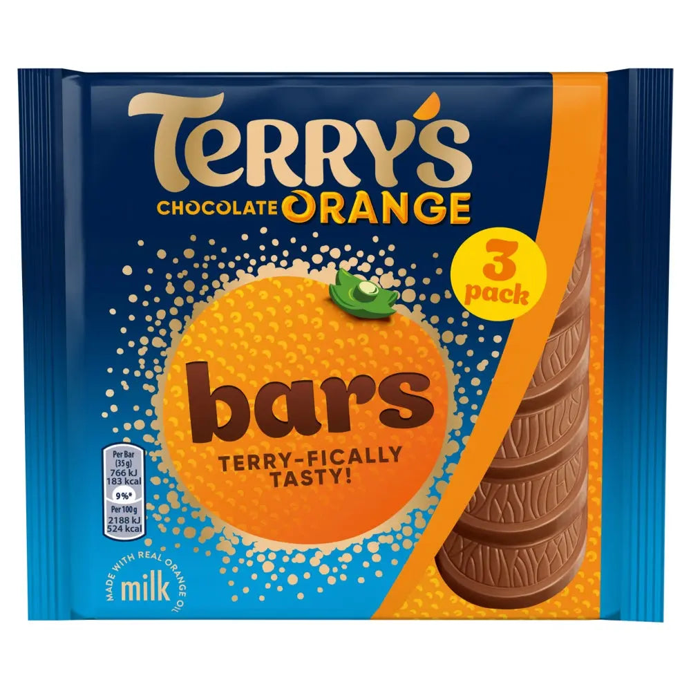 Terry's Chocolate Orange Reep 3 Pack 105g OhMyCandyBox