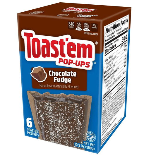Toast'em Chocolat Fudge Glacé 288g OhMyCandyBox