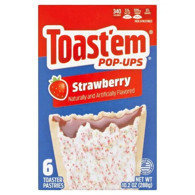 Toast'em Fraise Givrée 288g OhMyCandyBox