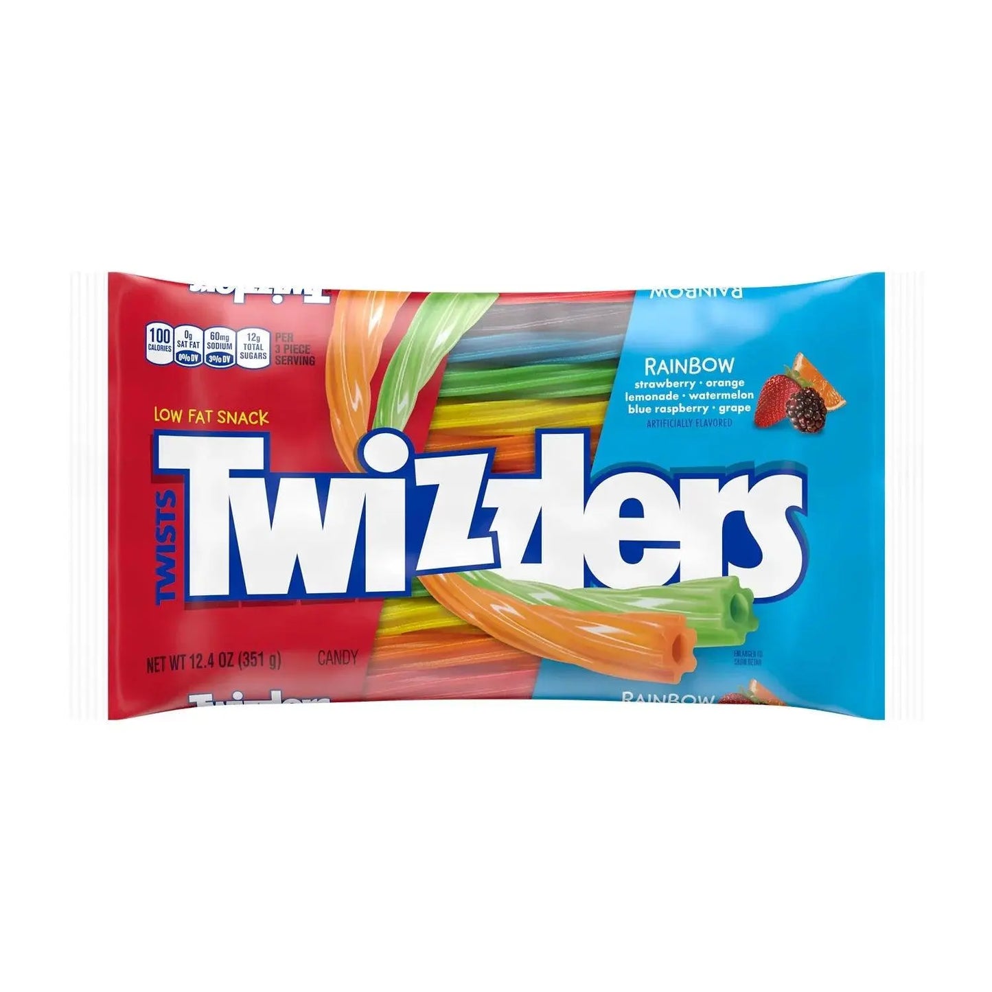 Twizzlers Tourbillons Arc-en-Ciel 351g OhMyCandyBox