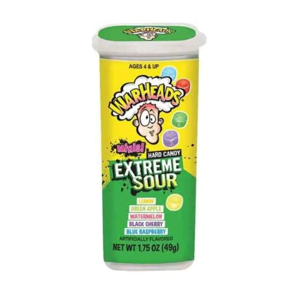 Warheads Extrêmement Acides Minis Juniors 49g OhMyCandyBox
