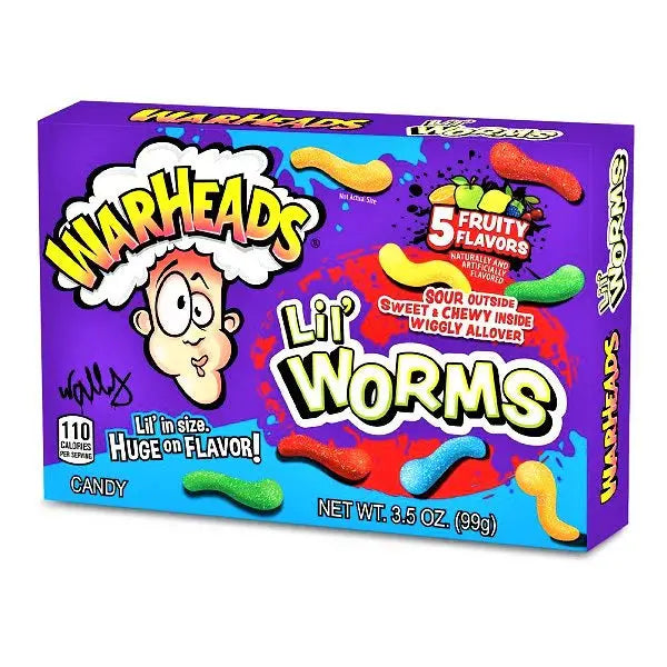 Warheads Petits Vers 99g OhMyCandyBox