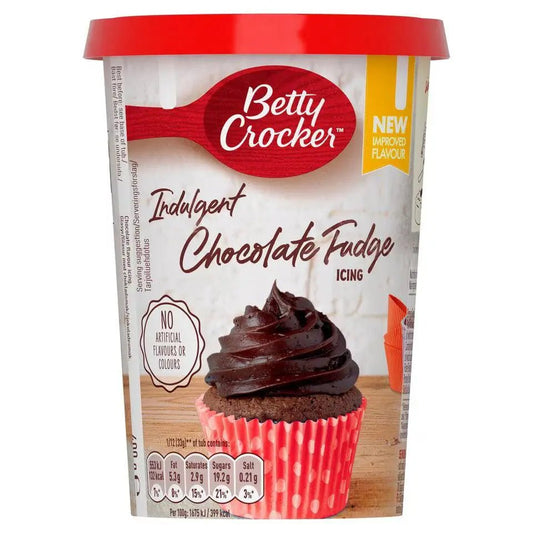 Betty Crocker Glaçage Chocolat Fudge 400g OhMyCandyBox