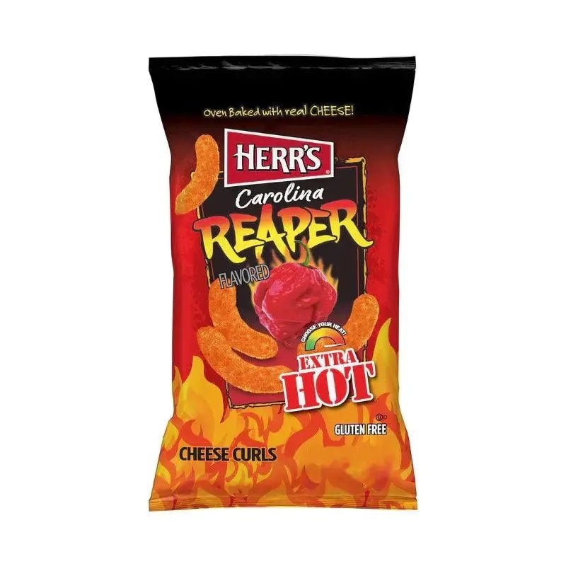 Curls au fromage Carolina Reaper Herr’s 28g OhMyCandyBox