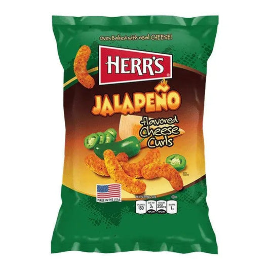 Herr's Crisps au Fromage Jalapeño 28g OhMyCandyBox