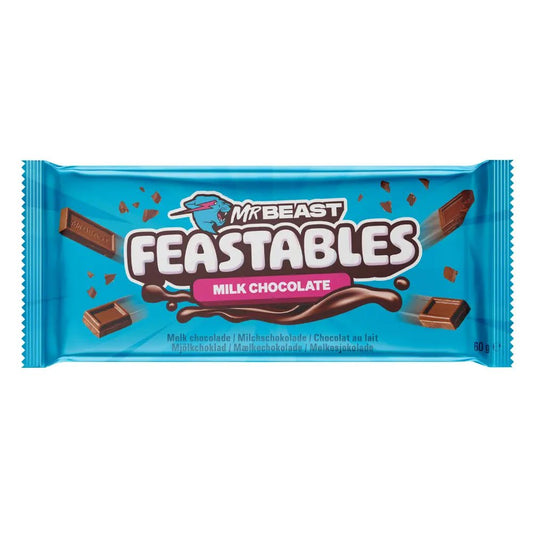 MrBeast Feastables Chocolat au Lait 60g OhMyCandyBox