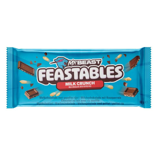 MrBeast Feastables Melk Crunch 60g OhMyCandyBox