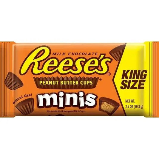Reese's Mini Coupes de Beurre de Cacahuète Taille King 70g OhMyCandyBox