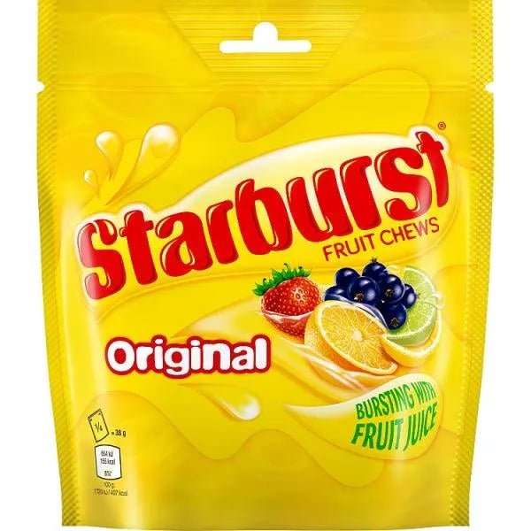 Starburst Original Pouch 138g OhMyCandyBox